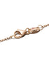 18kt rose gold diamond Princess Flower necklace